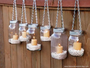 Mason-Jar-Candle-Holders