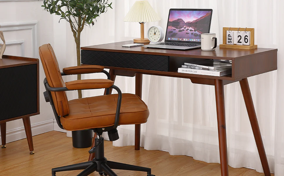 Mid Century Modern Desk -1