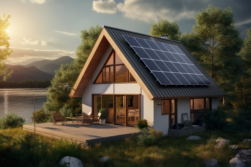 angelaflores White solar cabin c