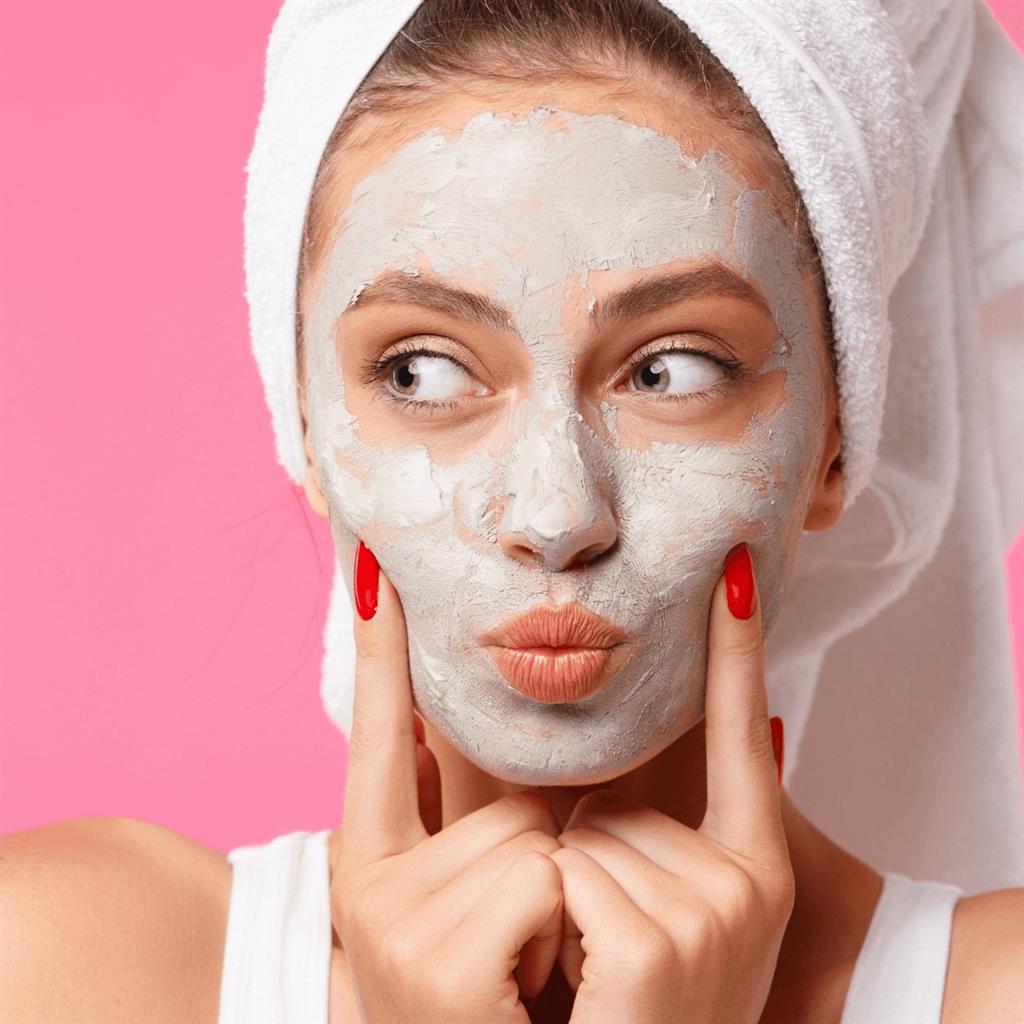 clay face mask