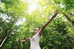woman-nature-happy-environment